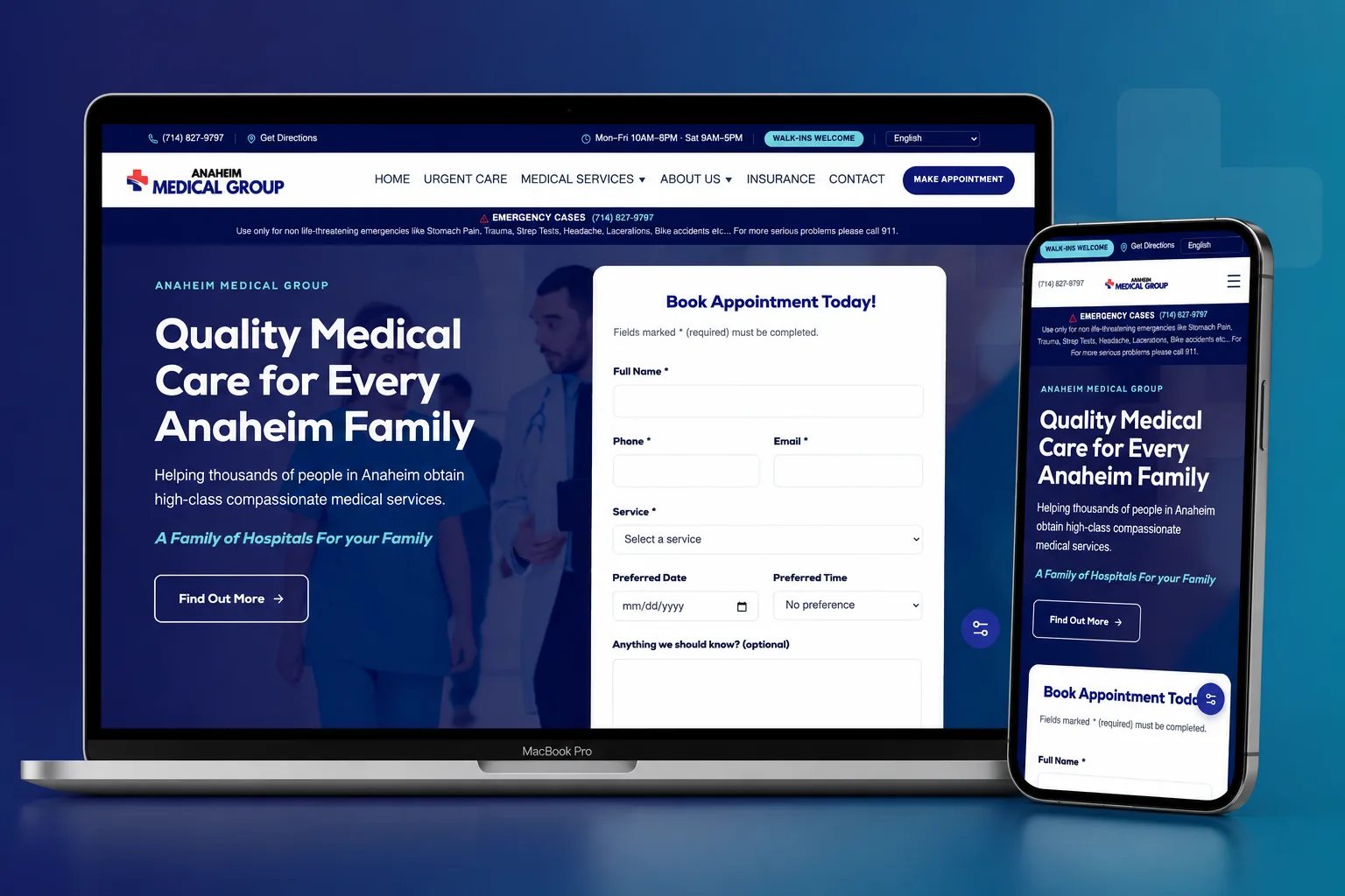 Anaheim Medical Group project